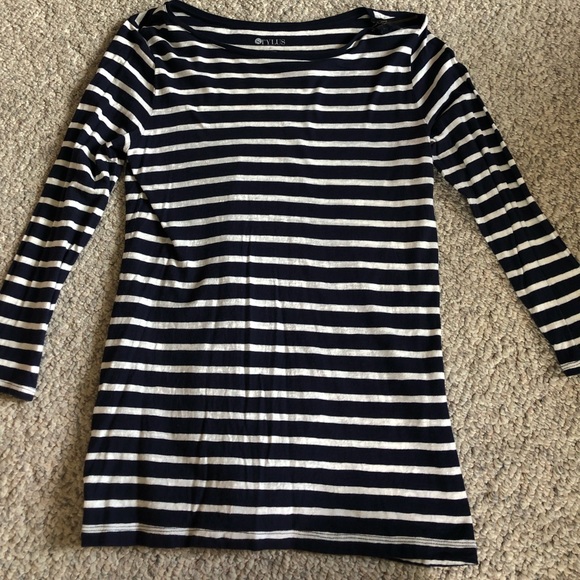 3/4quarter length stripped long sleeve - Picture 2 of 2
